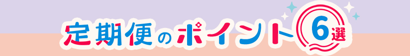 定期便のポイント6選